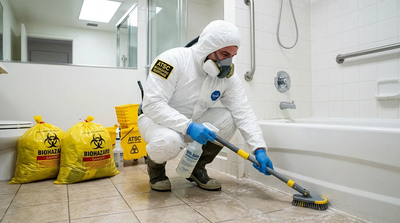 Decontamination equipment deployed for Blood Cleanup in Safford